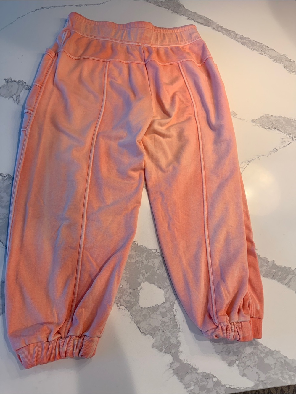 Daily practice-Coral Jogger Pants Drawstring size medium but fits like a large. - Picture 5 of 6